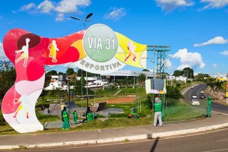 Serviços Públicos faz grande mutirão de limpeza na região do Zero KM