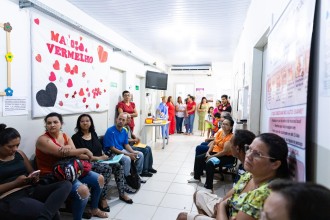 Campanha Maio Vermelho leva ações de prevenção ao câncer bucal ao Pedra 90