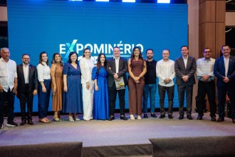 Deputado Max Russi participa do lançamento da maior feira de mineração do Centro-Oeste