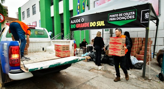 Prefeitura de Cuiabá arrecada seis toneladas em doações durante os três primeiros dias de ação