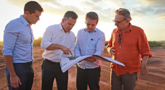 TCE-MT vistoria obras do Parque Novo Mato Grosso