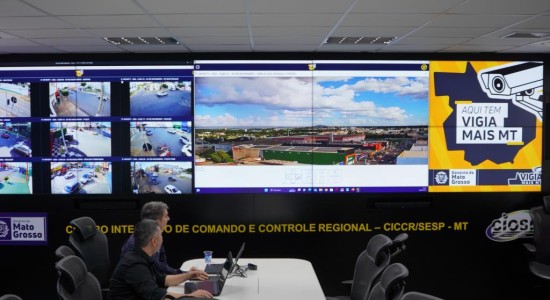 Sesp e associação de comerciantes firmam parceria para instalar 53 câmeras na avenida XV de Novembro em Cuiabá