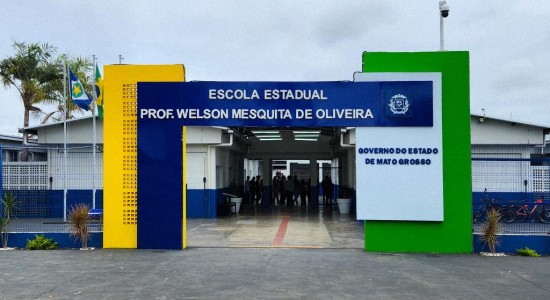 Estudar em uma unidade novinha dá mais vontade de aprender”, afirma aluna da Escola Estadual Welson Mesquita