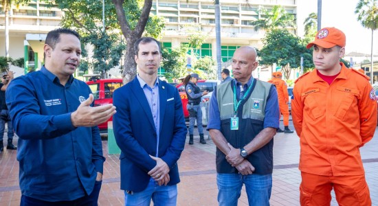 Prefeitura e Forças de Segurança do Estado realizam operação no centro de Cuiabá