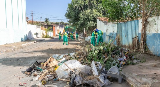Limpurb retira 40 toneladas de lixo descartados irregularmente no Verdão