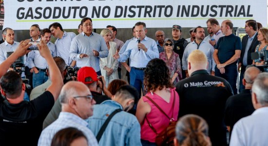 Mato Grosso inaugura gasoduto de 39 km para abastecer o Distrito Industrial em Cuiabá