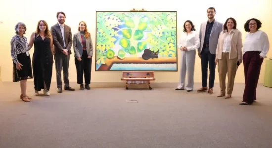 Sebrae/MT doa obra de Gervane de Paula ao Museu Nacional da República
