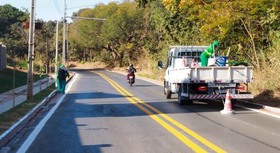 Avenida São Gonçalo recebe melhorias em infraestrutura e iluminação pública