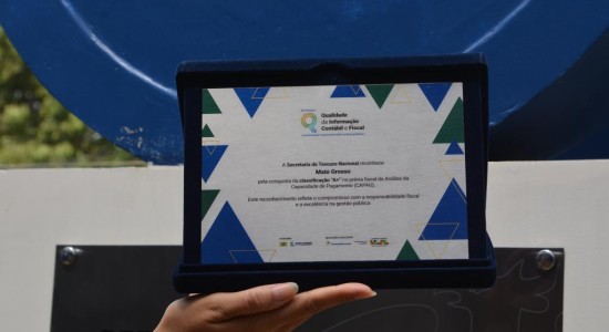 Mato Grosso recebe nota A+ do Tesouro Nacional pelo 2º ano consecutivo