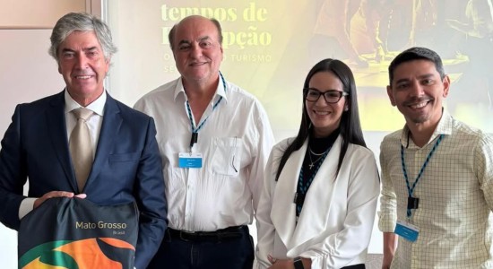 Fecomércio-MT apresenta FIT Pantanal ao secretário de Estado de Turismo de Portugal, Pedro Machado