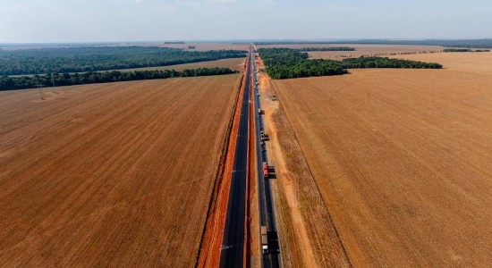 Duplicação da BR-163 entre Sorriso e Sinop recebe prêmio nacional nesta quinta-feira (16)
