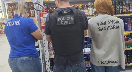 Forças de segurança intensificam ações contra adulteração de bebidas alcoólicas em Mato Grosso