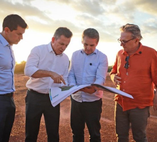 TCE-MT vistoria obras do Parque Novo Mato Grosso