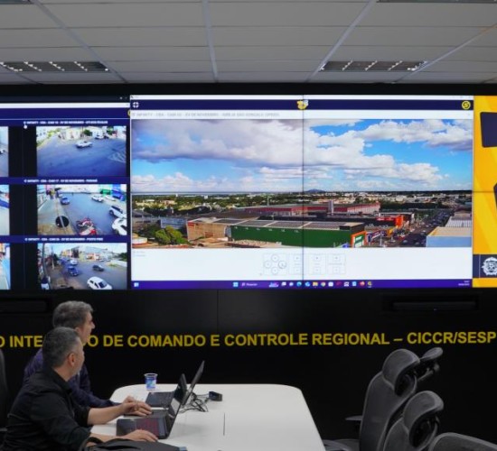 Sesp e associação de comerciantes firmam parceria para instalar 53 câmeras na avenida XV de Novembro em Cuiabá