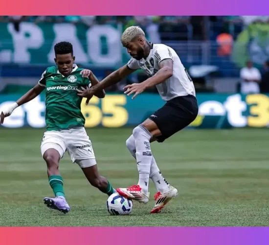Palmeiras e Botafogo fazem duelo decisivo neste sábado