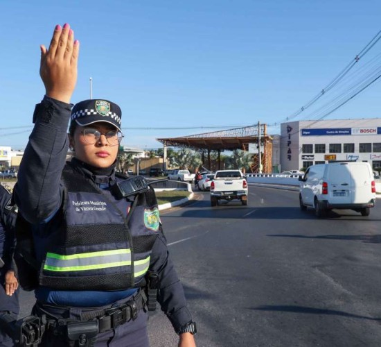 GM lança operação para garantir fluidez no trânsito nas principais avenidas de Várzea Grande