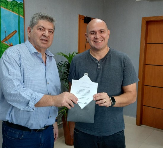 Prefeito recebe conselheiro Guilherme Maluf para tratar do balanço contas