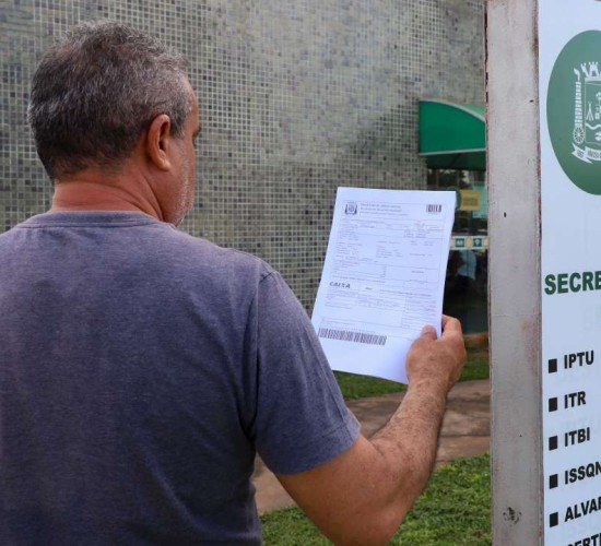 Prefeitura notifica moradores para aproveitarem vantagens e descontos do Refis