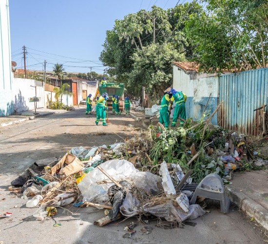 Limpurb retira 40 toneladas de lixo descartados irregularmente no Verdão