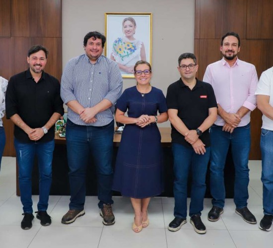 Representantes da Lenovo visitam prefeitura de Várzea Grande e apresentam projeto ‘Cidade Inteligente’