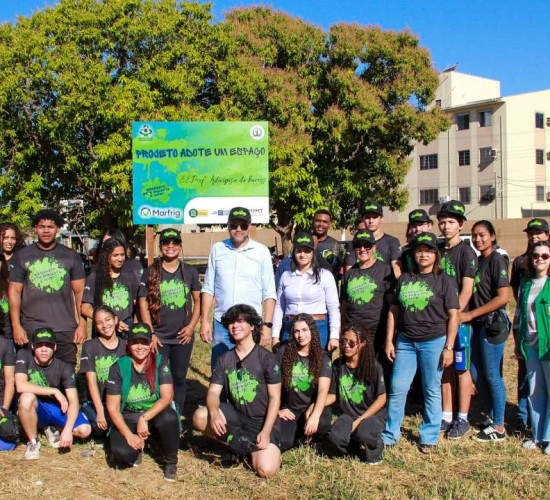 Várzea Grande revitaliza quarta área pública por meio do 'Adote um Espaço'