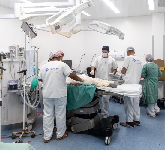 HMC faz primeira cirurgia de alta expansão de pele em paciente com queimadura