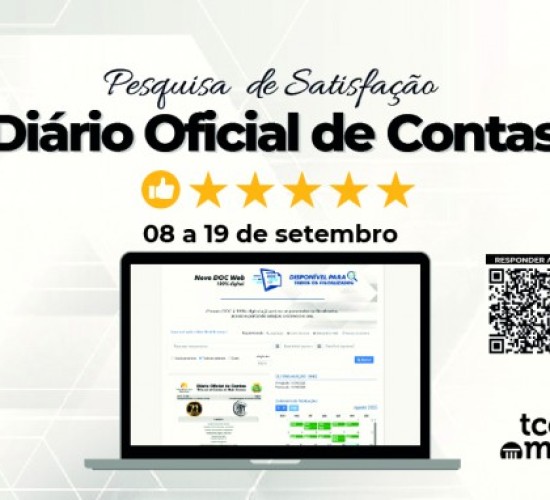 TCE-MT realiza Pesquisa de Satisfação do Diário Oficial de Contas