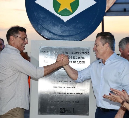 Asfalto novo na MT-240 melhora logística de Diamantino “coloca cidade na rota da BR-163”, afirma prefeito