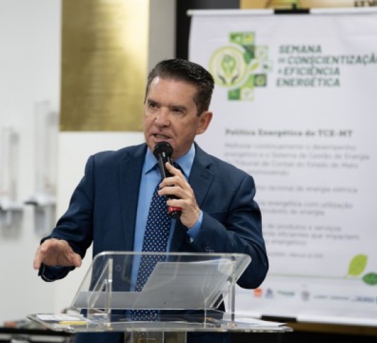 Sérgio Ricardo reforça compromisso com sustentabilidade na abertura da Semana de Eficiência Energética do TCE-MT