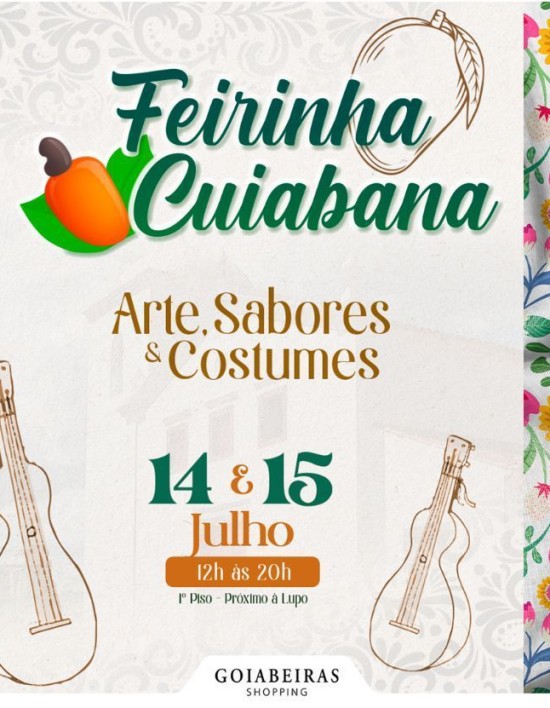 Feirinha Cuiabana de julho traz novas operações de frutas e verduras orgânicas no Goiabeiras