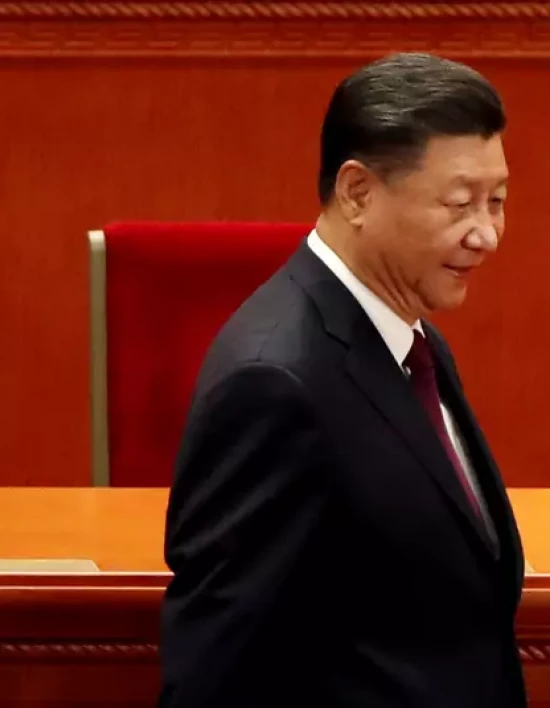 O presidente da China Xi Jinping