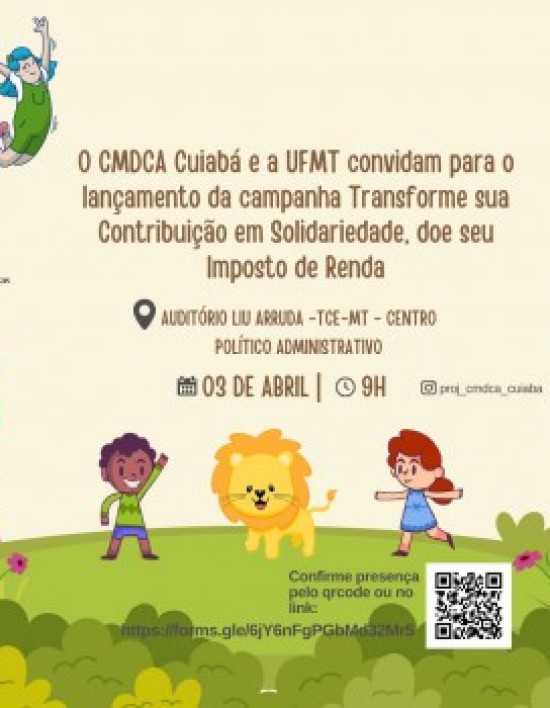 TCE-MT recebe evento que visa contribuir com bem-estar de crianças e adolescentes em situação de vulnerabilidade