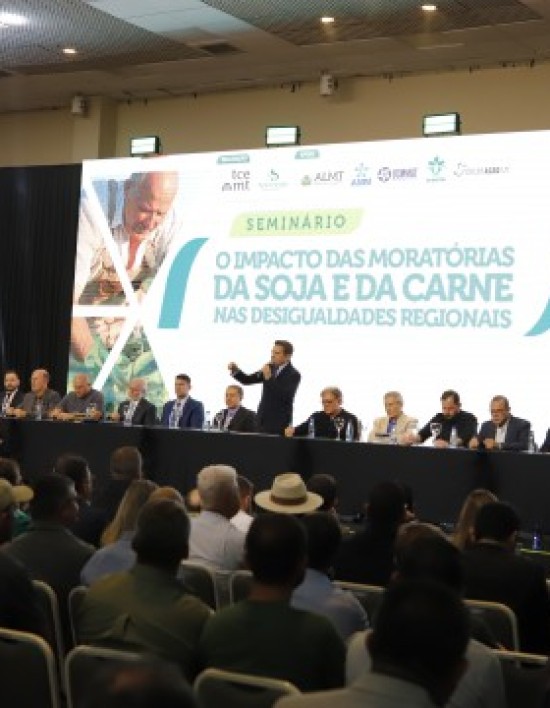 TCE-MT anuncia auditoria sobre incentivos fiscais em seminário que debateu impacto das moratórias da soja e da carne