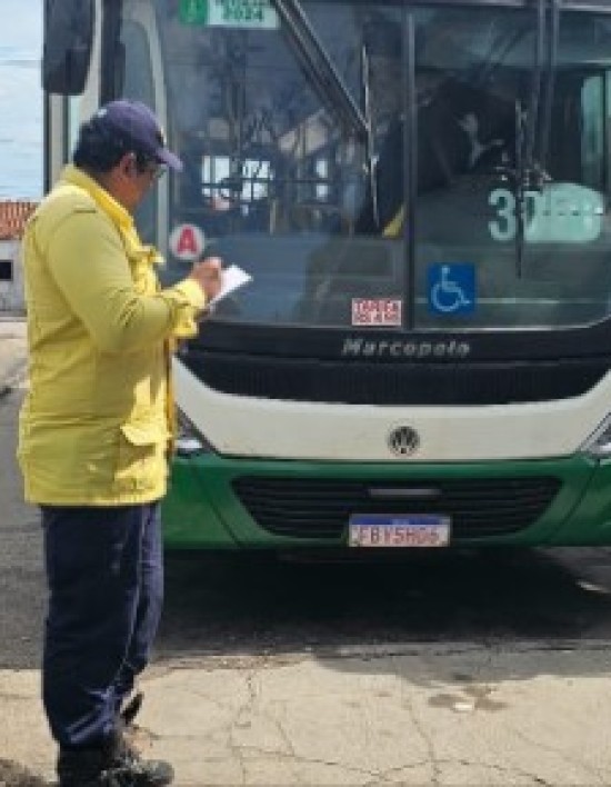 Fiscalização do transporte público é reforçada por determinação do prefeito Abilio