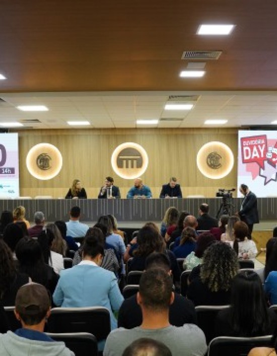 Realizada no auditório da Escola Superior de Contas, esta foi a primeira edição em formato presencial do Ouvidoria Day.