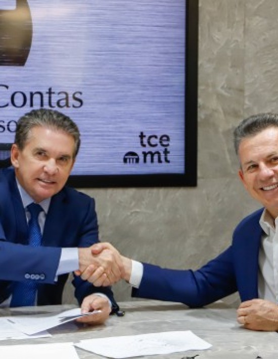 TCE-MT recebe contas do Governo do Estado e autoriza publicação de editais do BRT