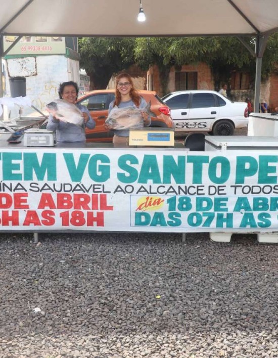 Feira da Família e VG Santo Peixe movimentam agricultura familiar de Várzea Grande