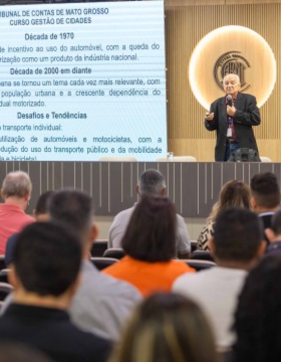 MBA do TCE-MT discute mobilidade urbana e aponta caminhos para cidades mais sustentáveis