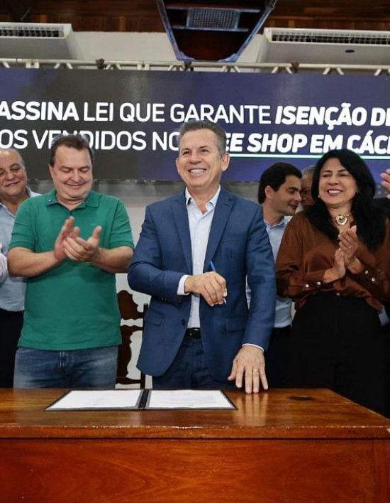Governador afirma que Free Shop vai dar impulso novo para a Região Oeste