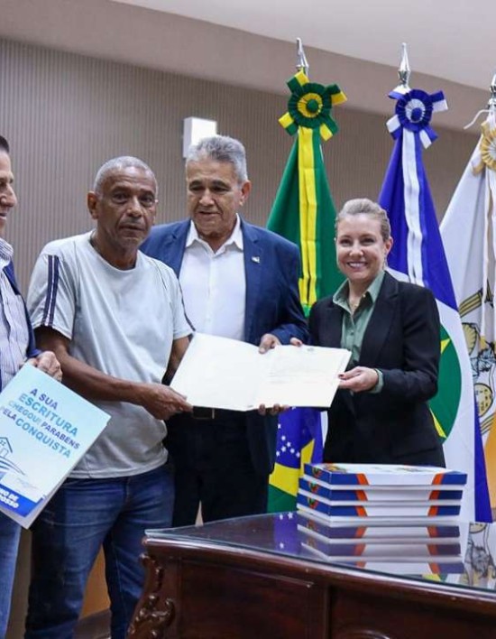 Prefeita Flávia Moretti anuncia maior programa de regularização fundiária da história de Várzea Grande