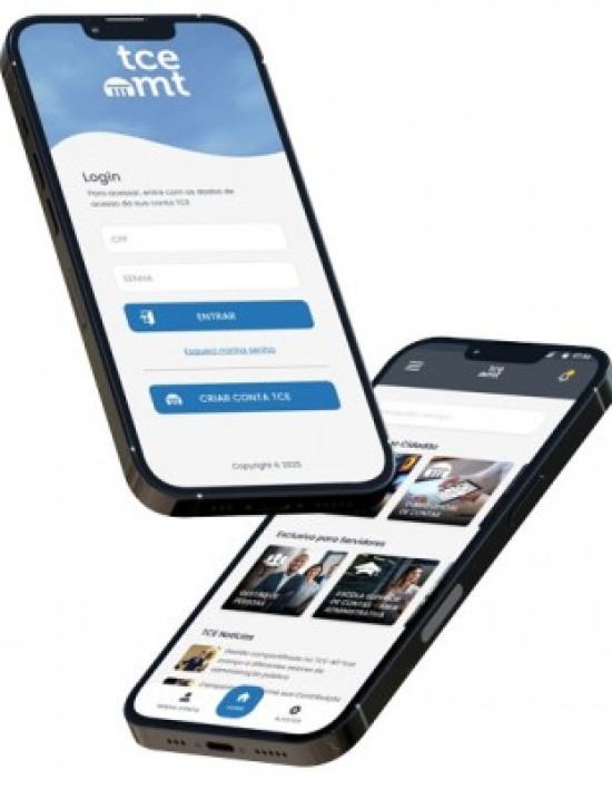 TCE-MT lança aplicativo oficial e centraliza serviços com acesso fácil e seguro