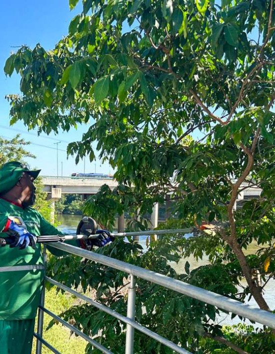 Orla recebe revitalização e espaço será devolvido à população nos próximos dias