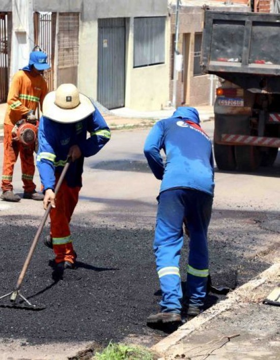 Confira a programação da força-tarefa de tapa-buracos desta semana