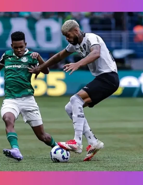 Palmeiras e Botafogo fazem duelo decisivo neste sábado
