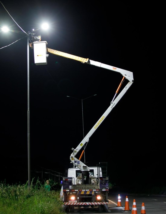 Limpurb inicia grande operação de manutenção da iluminação pública pela região Sul