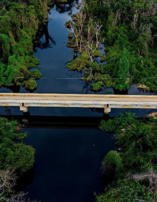 Mais sete pontes de concreto começam a ser construídas na Transpantaneira