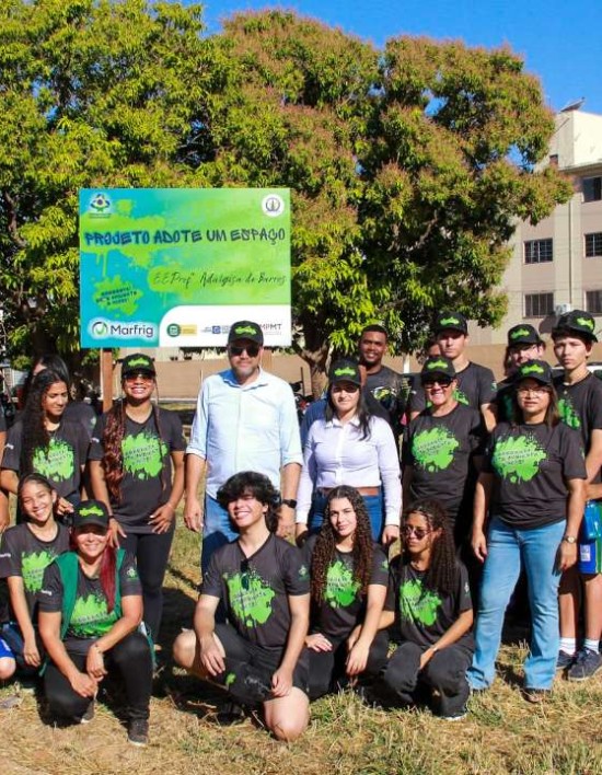 Várzea Grande revitaliza quarta área pública por meio do 'Adote um Espaço'