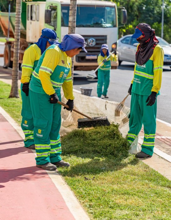 Avenida dos Trabalhadores recebe mutirão de limpeza e manutenção