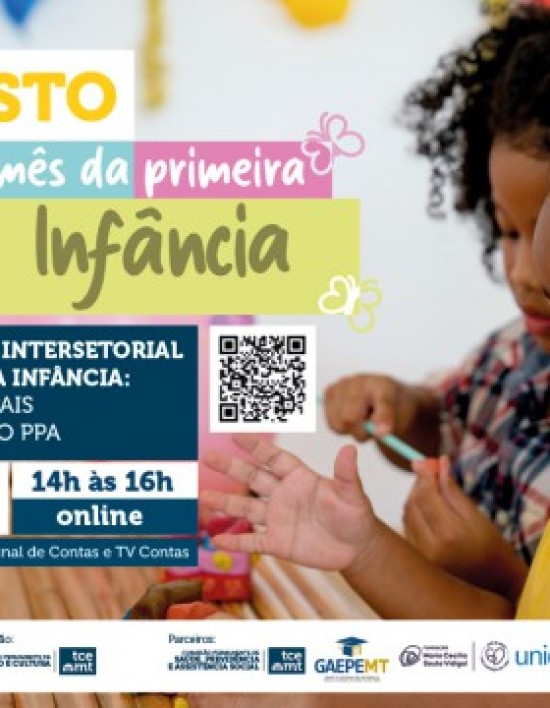TCE-MT promove evento para fomentar planejamento intersetorial para primeira infância