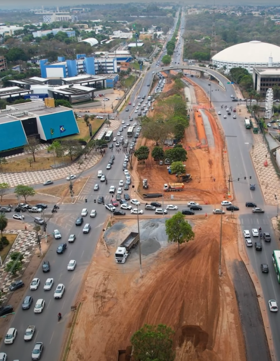 Semob implementará mão única em via do Centro Político Administrativo